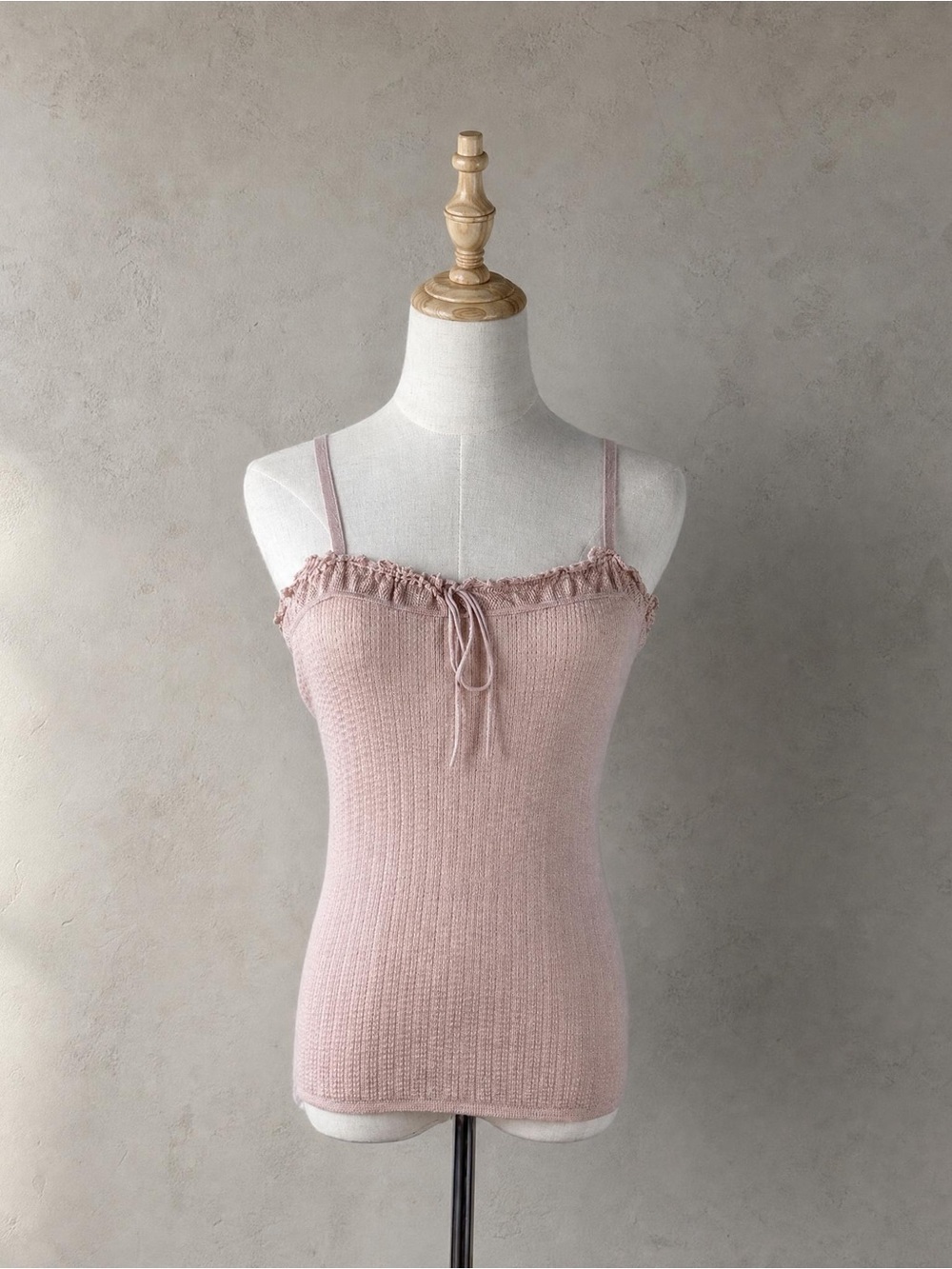 Ralph Lauren Collection Cashmere Silk Tank Ballet Pink | M